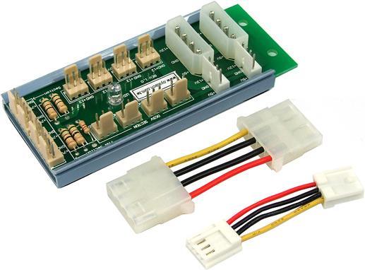 Produktbild InLine Multi Power Port für 12x Lüfter (12 Lüfter)