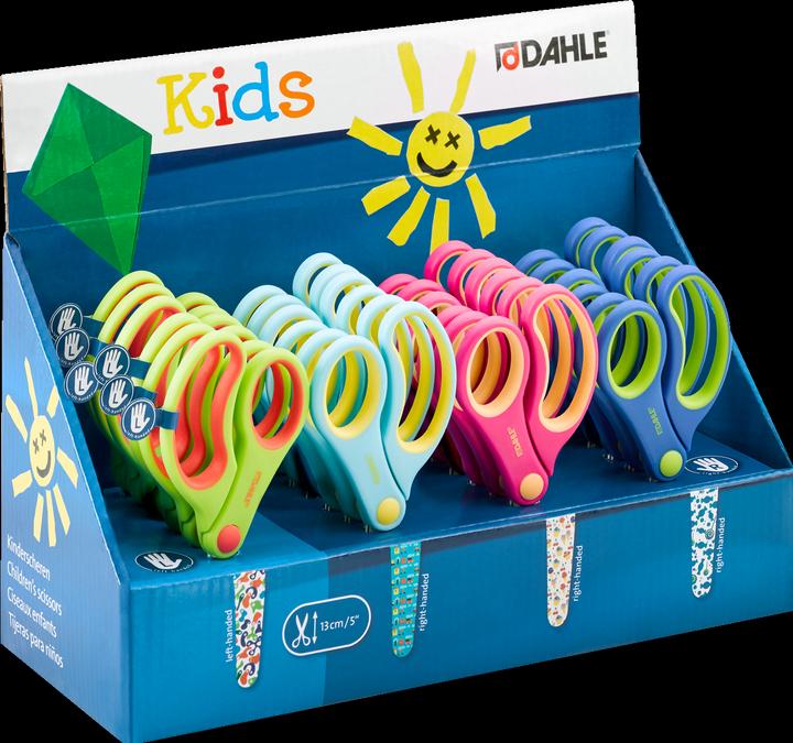 Produktbild Dahle Kinderscheren-Display 24 Stück rund ass. (13 cm)