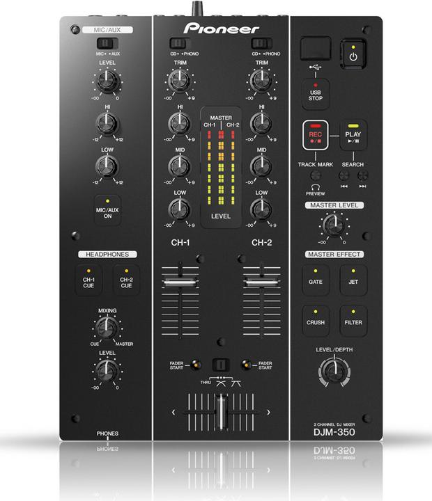 Produktbild Pioneer DJ DJM-350 Black (Battlemixer)