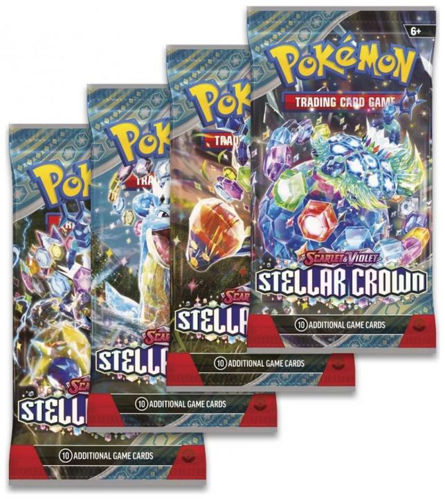 Image du produit Pokémon Stellar Crown (Anglais, Affichage du booster)
