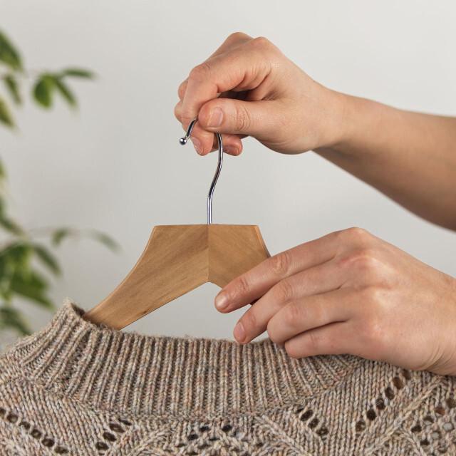 Produktbild Beldray LA034276FEU7 Wooden Clothes Hangers 5pack (5 x)