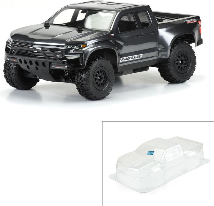Actual product image Proline Body Chevy Silverado Z71 2019 unpainted, 1:10