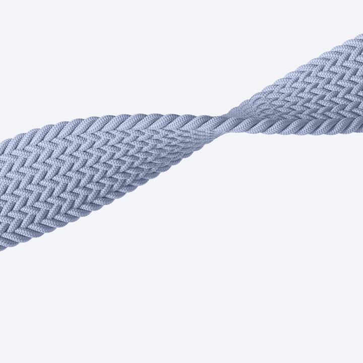 Image du produit Amazingthing 2er-Set Blend Band für Apple Watch 45/46/49 mm – Space Blue/Stellar (Acier inoxydable, Nylon)