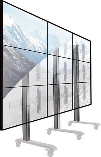 Actual product image b-tech BT8380 - Column - Black - Aluminum - BT8380-BASE / FFB / FSB - 70 mm - 160 mm