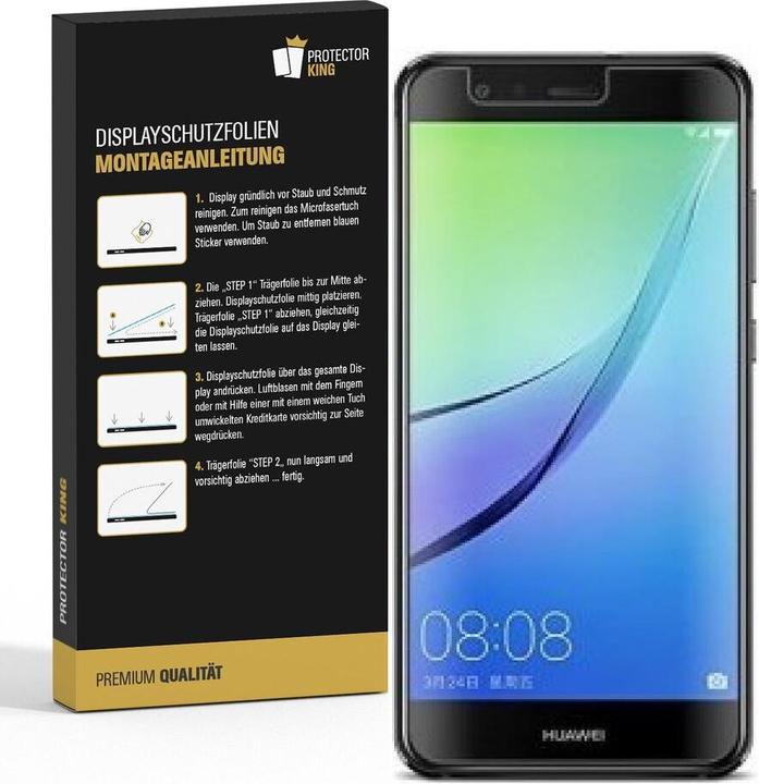 Produktbild Protectorking 3x Premium Displayschutzfolie 3D KLAR (3 Stück, Huawei Nova Lite)