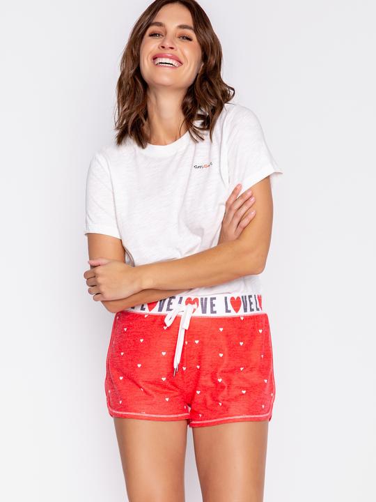 Produktbild Pj Salvage Pyjama Unterteil rot/klein gemustert (36)