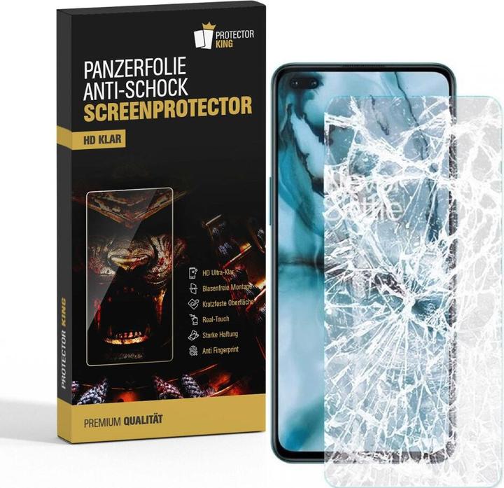 Produktbild Protectorking 6x Panzerfolie Anti-Shock HD Klar (6 Stück, OnePlus Nord)
