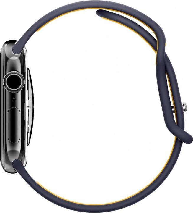 Immagine prodotto Spigen - Nano Pop - Apple Watch 1/2/3/4/5/6/7/8/9/10/SE/SE 2 (38/40/41/42mm) - Blueberry Navy (Materiale sintetico, Silicone)