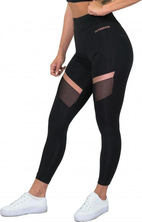 Actual product image Gym Generation Mesh Leggings - BLACK (S)