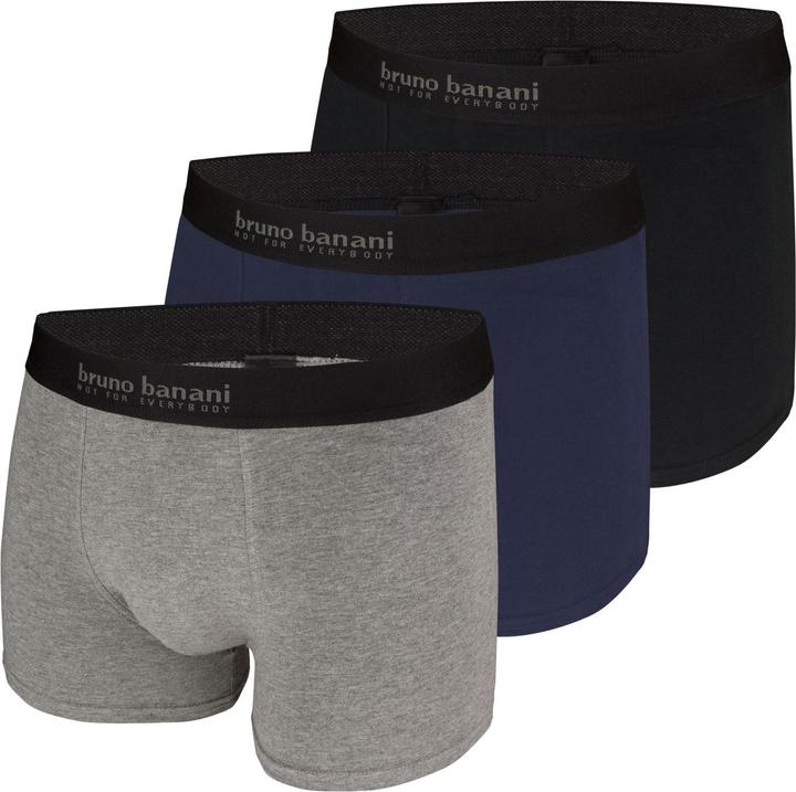 Immagine prodotto Bruno Banani 3 confezioni di pantaloni corti in cotone Energy (S, confezione da 3)
