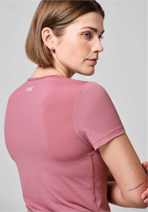 Actual product image CASALL Essential T-Shirt mit Mesh-Detail (40)