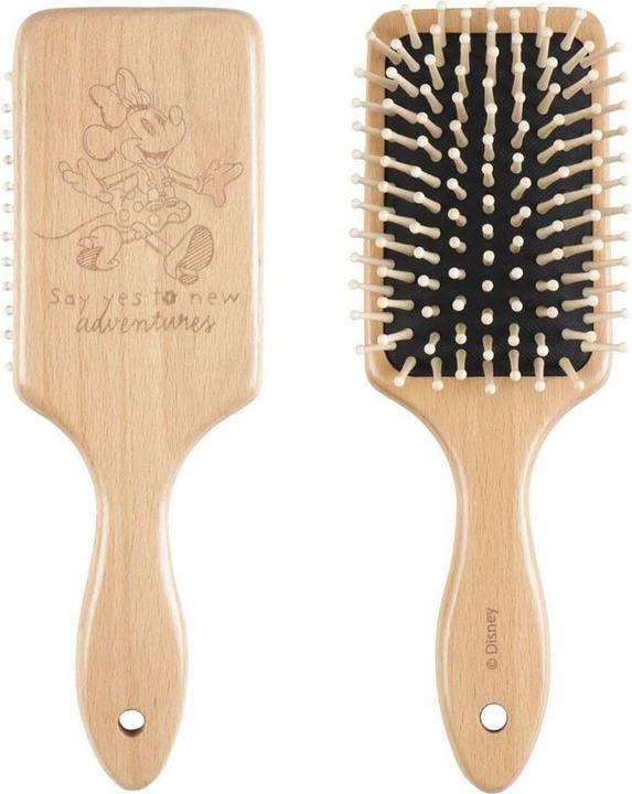 Produktbild Minnie Mouse Knotenlösende Haarbürste Holz