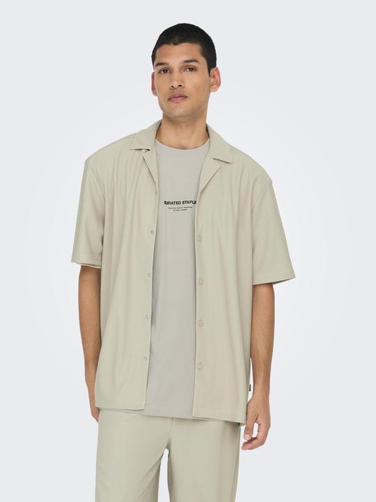 Image du produit Only & Sons Onskari Life Rlx Resort Ss Plizze Shirt (XS)