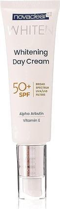 Actual product image Novaclear Whiten cream reduces discolouration for the day SPF 50+ 50 ml (Suntan cream, SPF 50, 50 ml)