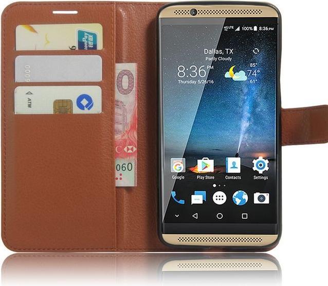 Immagine prodotto MU Classic Copertina in pelle con texture litchi (ZTE Axon 7)