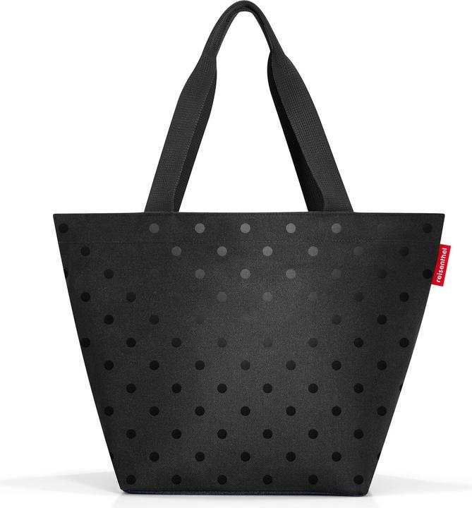 Produktbild reisenthel shopper M glossy dots black
