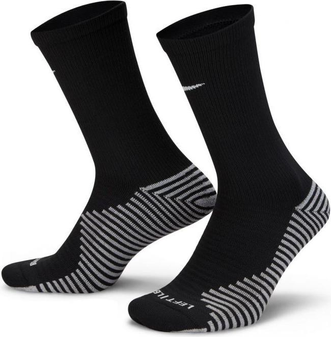 Nike Strike Soccer Crew Socks, BLACK/WHITE L (L)