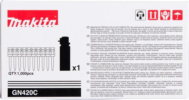 Actual product image Makita FUEL CELL AND PIN 2.6X40 1000PCS