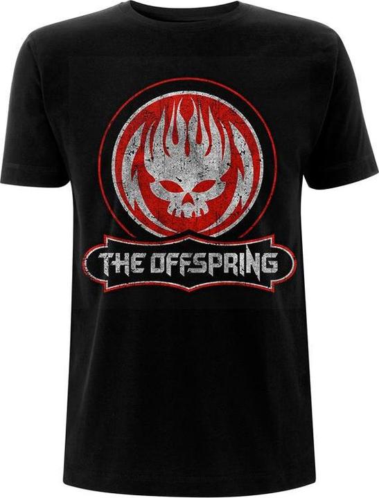 Produktbild The Offspring Erwachsene Distressed Totenkopf TShirt (M)