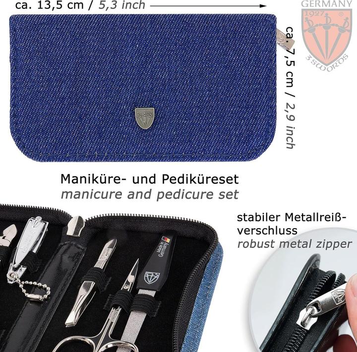 Image du produit Drei Schwerter 6-teiliges Maniküreset Torino