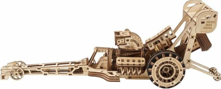 Immagine prodotto Ugears 70174 - Kit di modellini meccanici Dragster, 321 pezzi, puzzle 3D