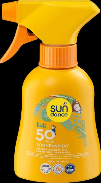 dm Sundance Zonnebrandspray Kinderen SPF 50 (Zonnebrandspray, SPF 50, 200 ml)