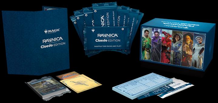 Actual product image Magic the Gathering Ravnica: Cluedo Edition *ANGLAIS* (English, Booster Pack)