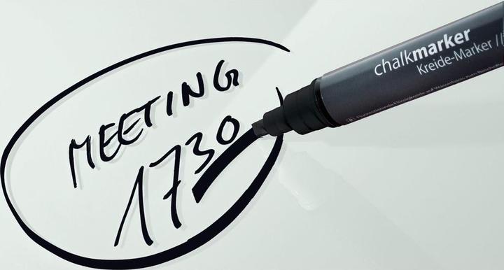 Produktbild Sigel Kreidemarker 1-5 mm schwarz (Schwarz, 5 mm, 1 x)