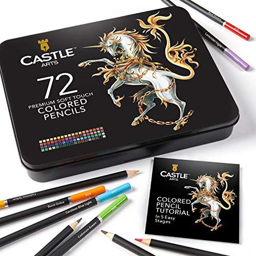 Produktbild Castle Arts 72 Buntstifte - Set