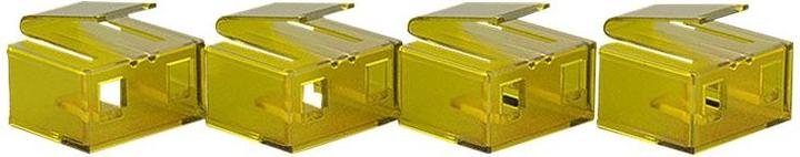 Produktbild Lindy RJ45 Port Blockers x 10 Yellow
