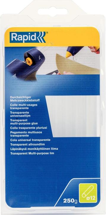 Rapid Universal Transparente Klebesticks Ø12x190mm 14 Stück