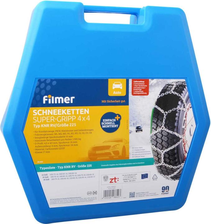 Produktbild Filmer Schneeketten 4x4