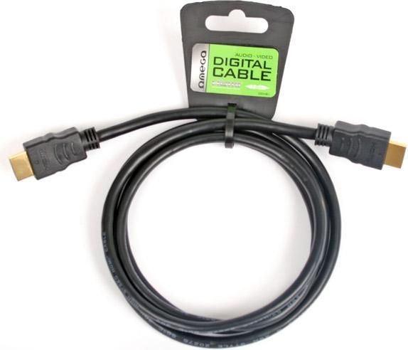 Immagine prodotto Omega OCHB41 Cavo HDMI HDMI Tipo A (Standard) Nero (1.50 m, HDMI)