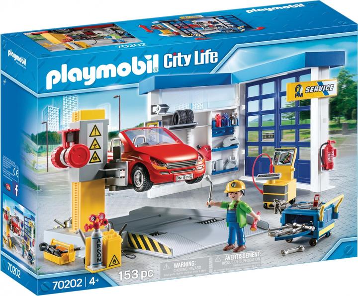 Produktbild Playmobil Autowerkstatt (70202, Playmobil City Life)