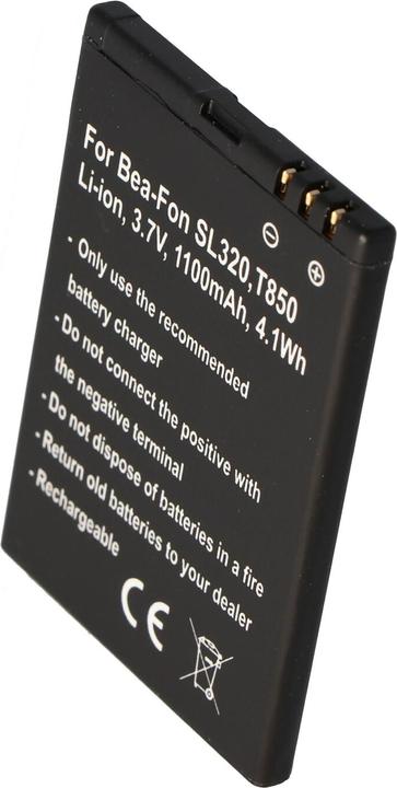 Actual product image AccuCell Akku Bea-Fon SL320 Akku T850, DRTEL-4D-01, Olympia Brio