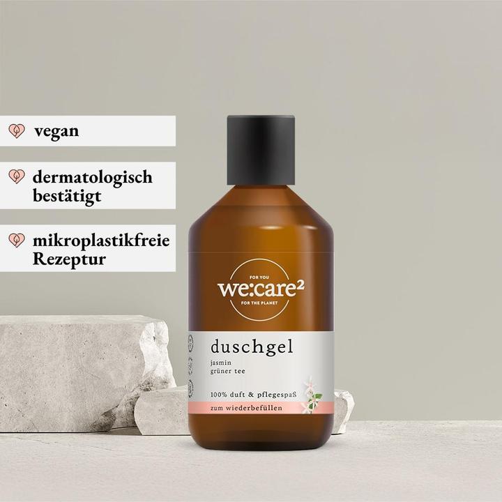 Actual product image we:care2 Duschgel, Jasmin-Grüner Tee (250 ml)