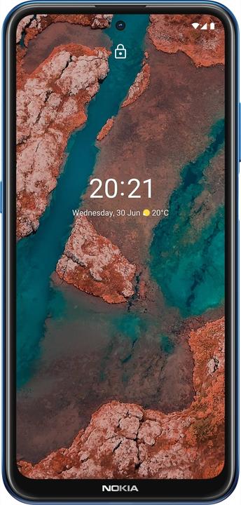 Produktbild Nokia X20 (8GB) (128 GB, nordic blue, 6.67", Hybrid Dual SIM, 64 Mpx, 5G)