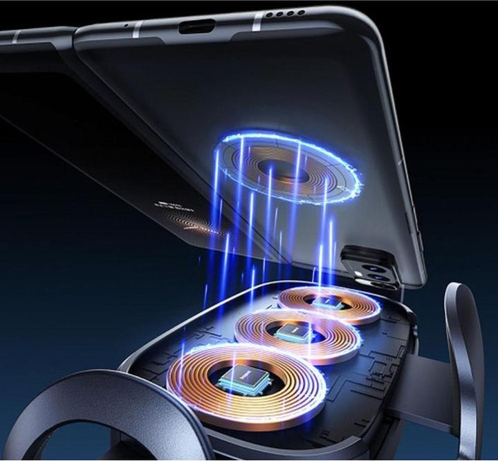 Actual product image Baseus LightChaser z ładowarką indukcyjnączarny