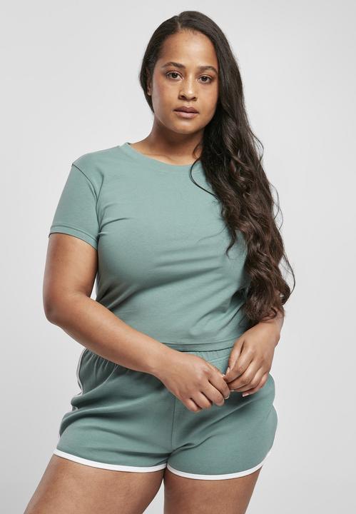 Immagine prodotto Urban Classics Maglietta da donna in jersey elasticizzato (XL)