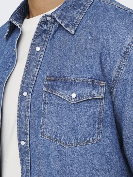 Immagine prodotto Only & Sons Camicia di jeans (L)