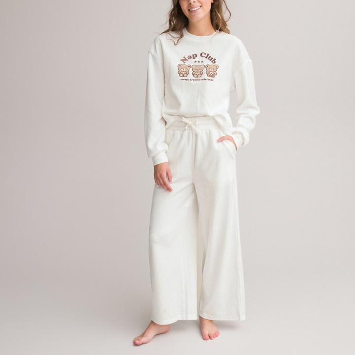 Produktbild La Redoute Collections Samtö-Pyjama (164)
