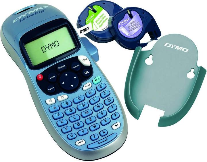 Image du produit Dymo Etiqueteuse manuelle "LetraTag PLUS", incl. 1 ruban papier en blanc & 1 ruban plastique transparent