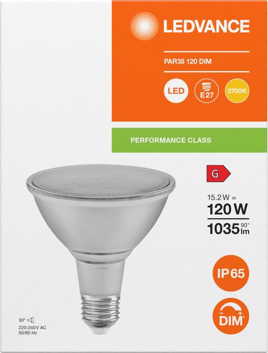 Immagine prodotto Ledvance Lampada a LED con riflettore (E27, 15.20 W, 1035 lm, 6 x, G)