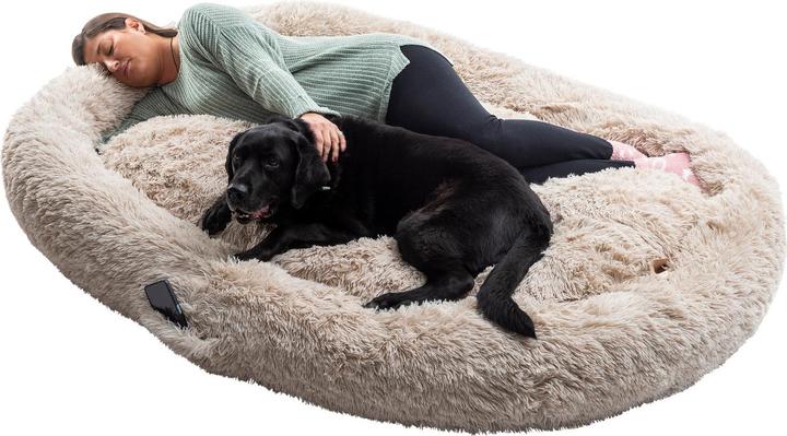 Produktbild InnovaGoods Hundebett für Menschen | Human Dog Bed XXL Grey (Hund)