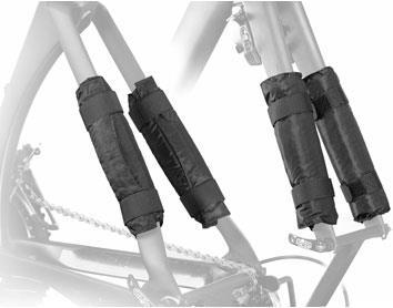 Actual product image Scicon Fork- seat stay protector black