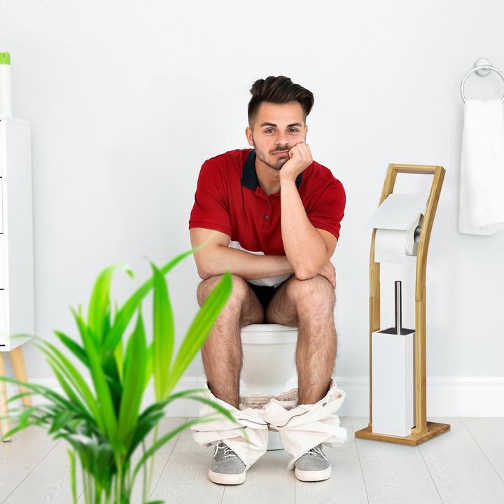 Actual product image Relaxdays WC set