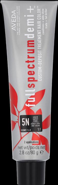 Actual product image Aveda Full Spectrum Demi ™ 5Natural 80g (5N Lightest Brown)