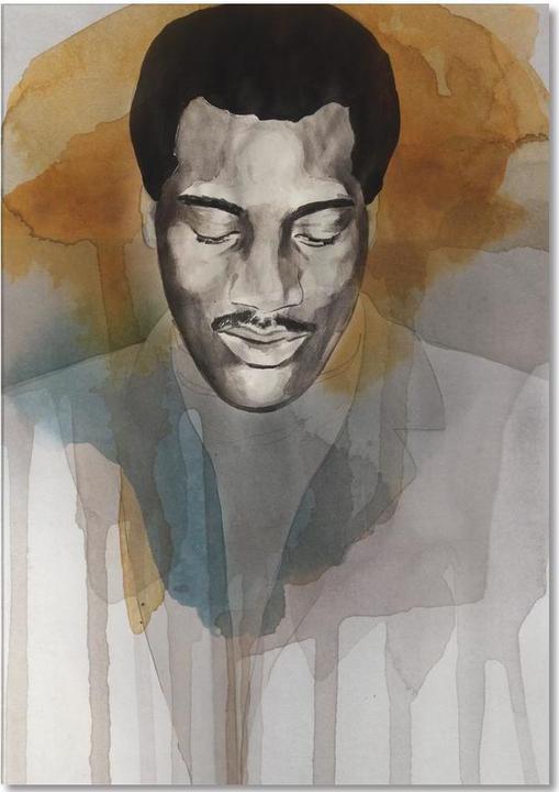 Actual product image Juniqe Otis Redding - Portraits (A5, Plain)