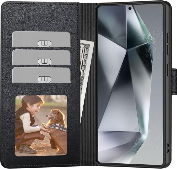 Actual product image Tech-Protect Wallet Case for Samsung Galaxy A26 5G - Black (Samsung Galaxy A26)