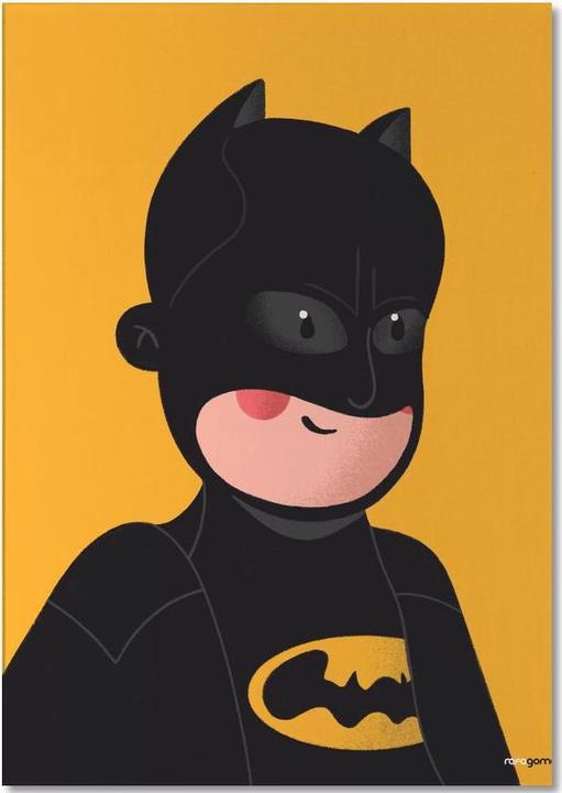Image du produit Juniqe Batman Portrait - Spider-Man (A5, Blanc)